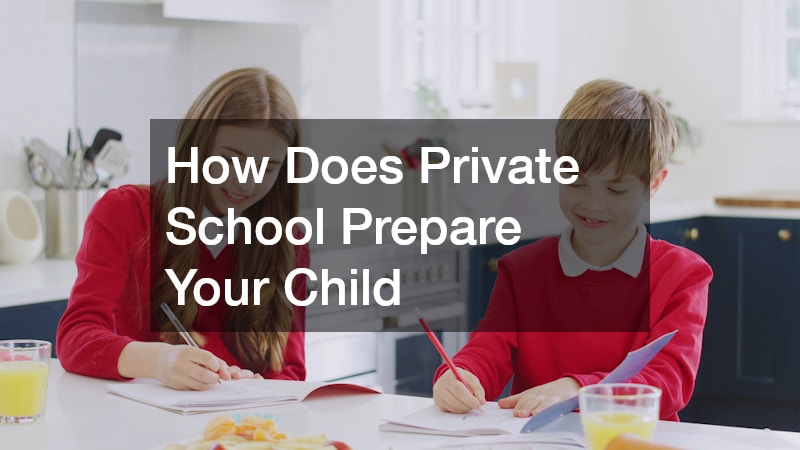 How Does Private School Prepare Your Child